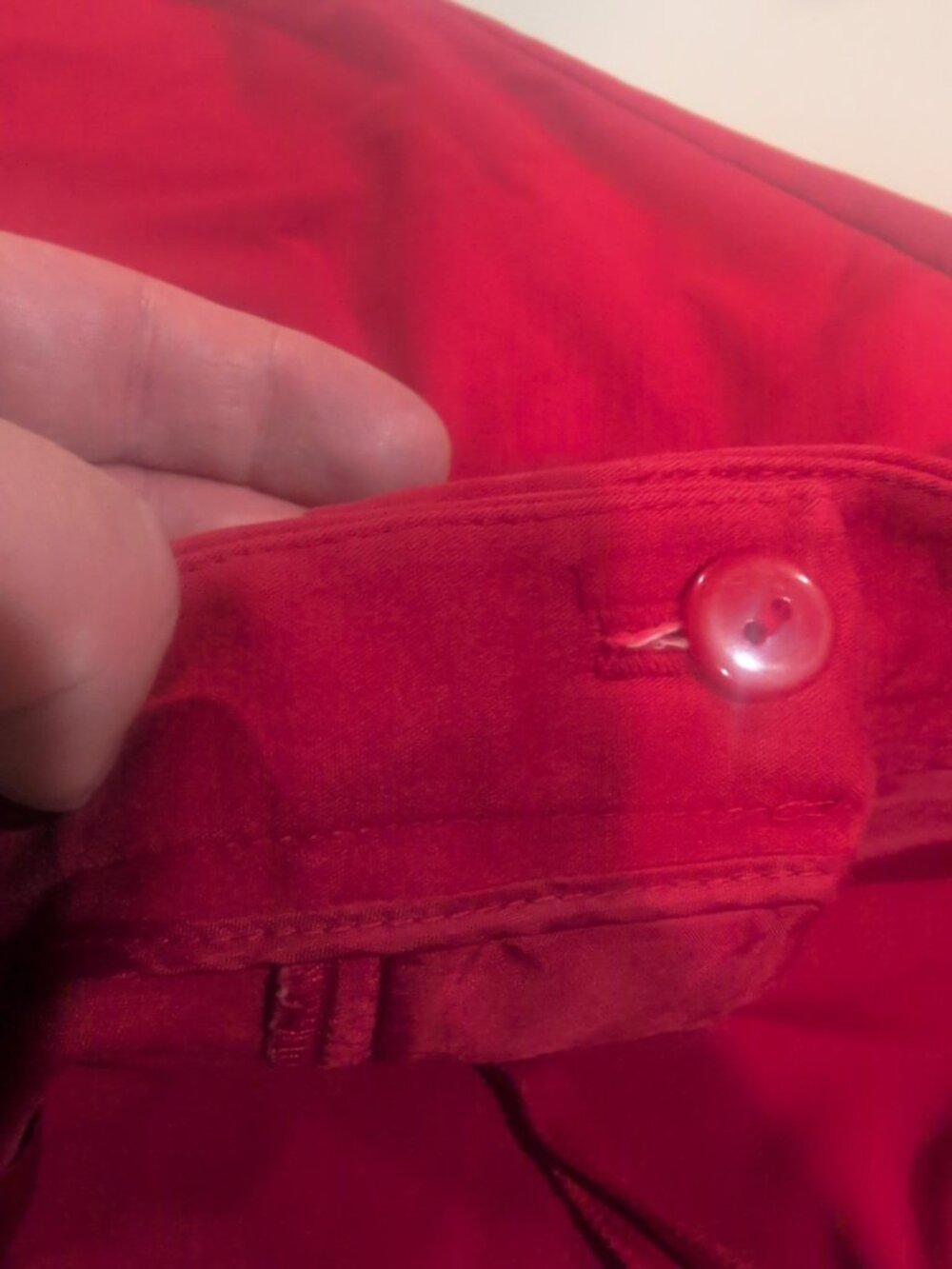 Calvin Klein Pants Women's Size 2 Red Dress Slacks - Picture 3 of 13